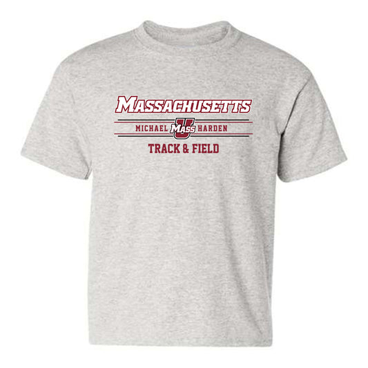 UMass - NCAA Men's Track & Field : Michael Harden - Classic Fashion Shersey Youth T-Shirt