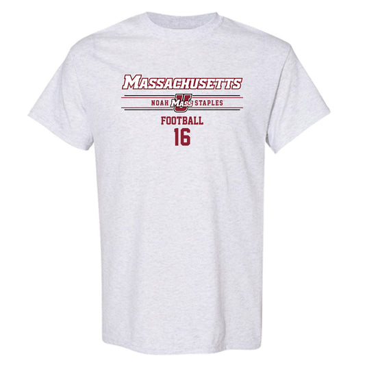 UMass - NCAA Football : Noah Staples - Classic Fashion Shersey T-Shirt