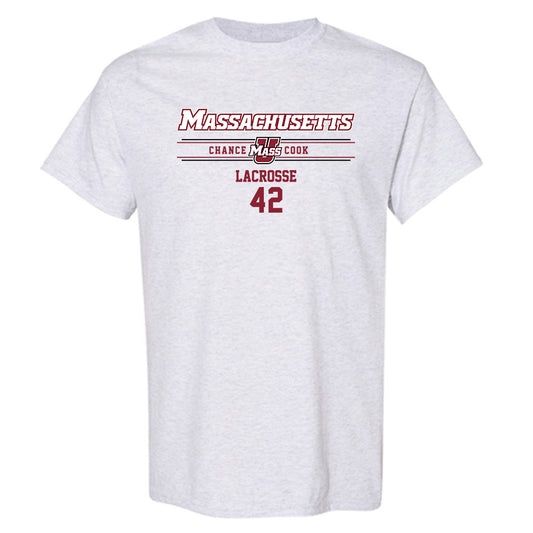 UMass - NCAA Men's Lacrosse : Chance Cook - Classic Fashion Shersey T-Shirt-0