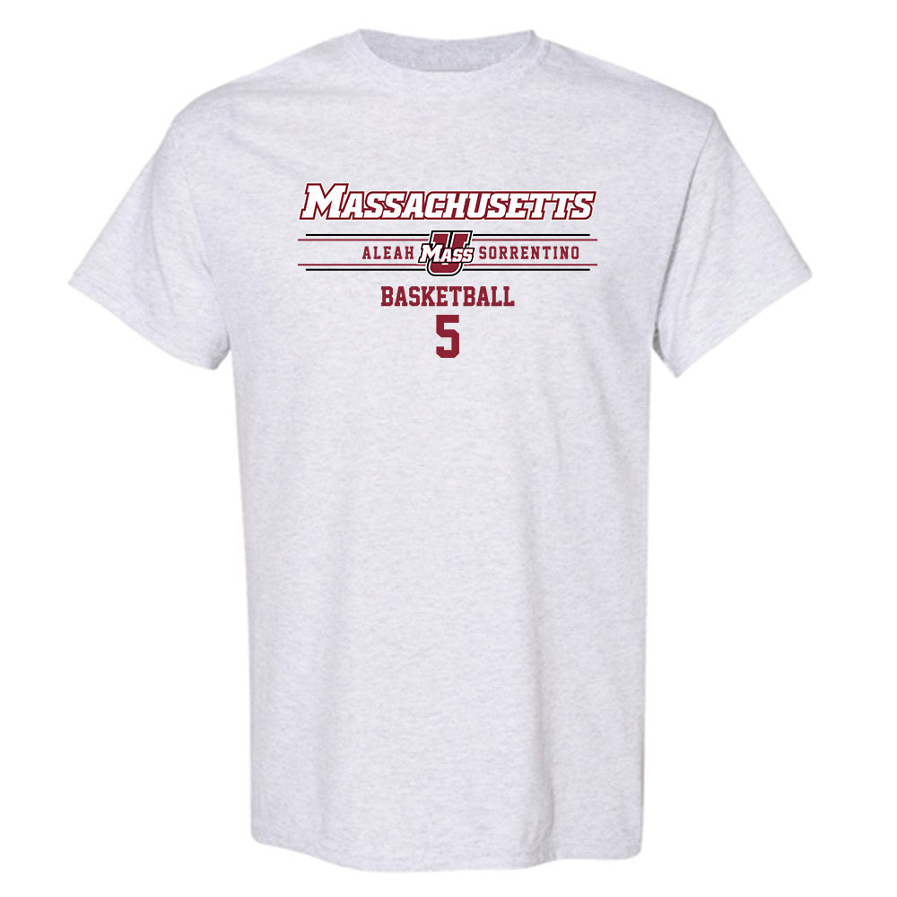 UMass - NCAA Women's Basketball : Aleah Sorrentino - Classic Fashion Shersey T-Shirt