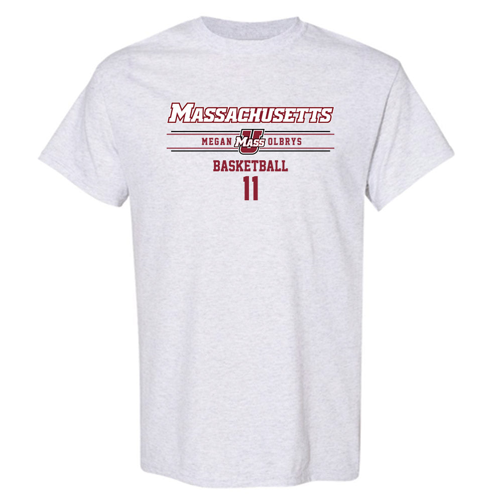 UMass - NCAA Women's Basketball : Megan Olbrys - Classic Fashion Shersey T-Shirt-0