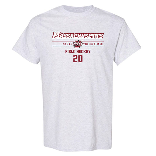 UMass - NCAA Women's Field Hockey : Myrte van Herwijnen - Classic Fashion Shersey T-Shirt-0