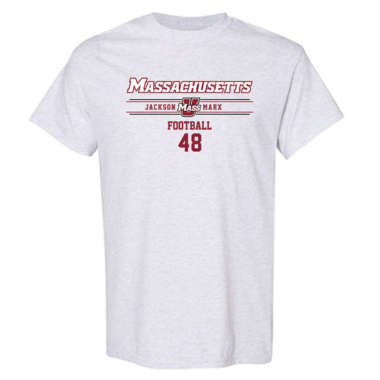 UMass - NCAA Football : Jackson Marx - Classic Fashion Shersey T-Shirt