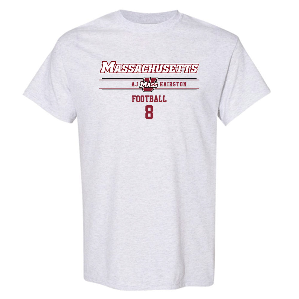 UMass - NCAA Football : AJ Hairston - Classic Fashion Shersey T-Shirt