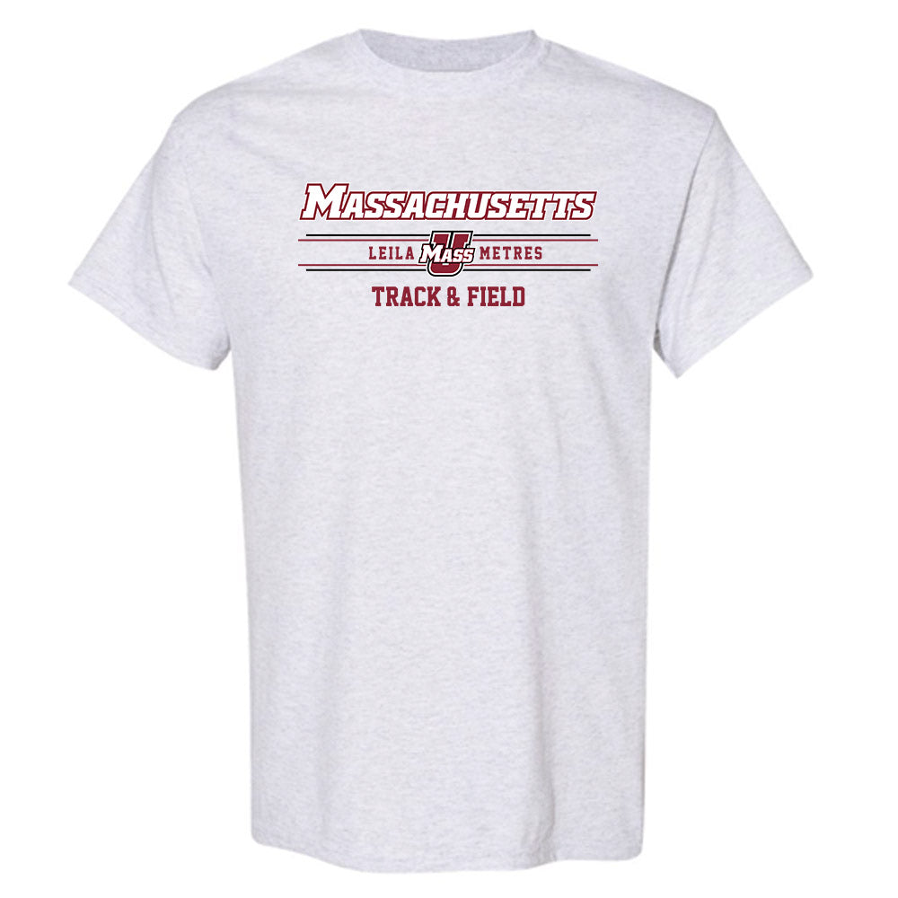 UMass - NCAA Women's Track & Field : Leila Metres - Classic Fashion Shersey T-Shirt-0