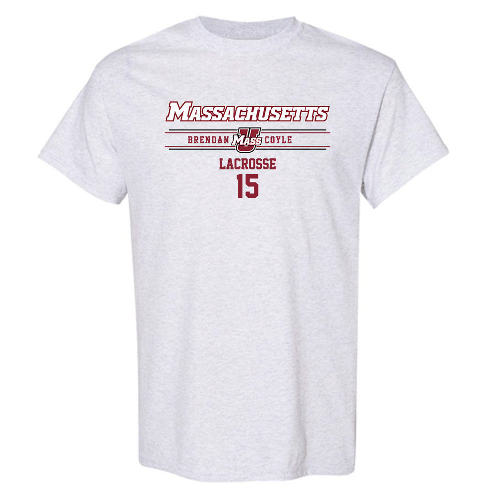 UMass - NCAA Men's Lacrosse : Brendan Coyle - Classic Fashion Shersey T-Shirt-0