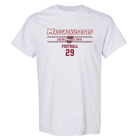 UMass - NCAA Football : Jacob Lurie - Classic Fashion Shersey T-Shirt