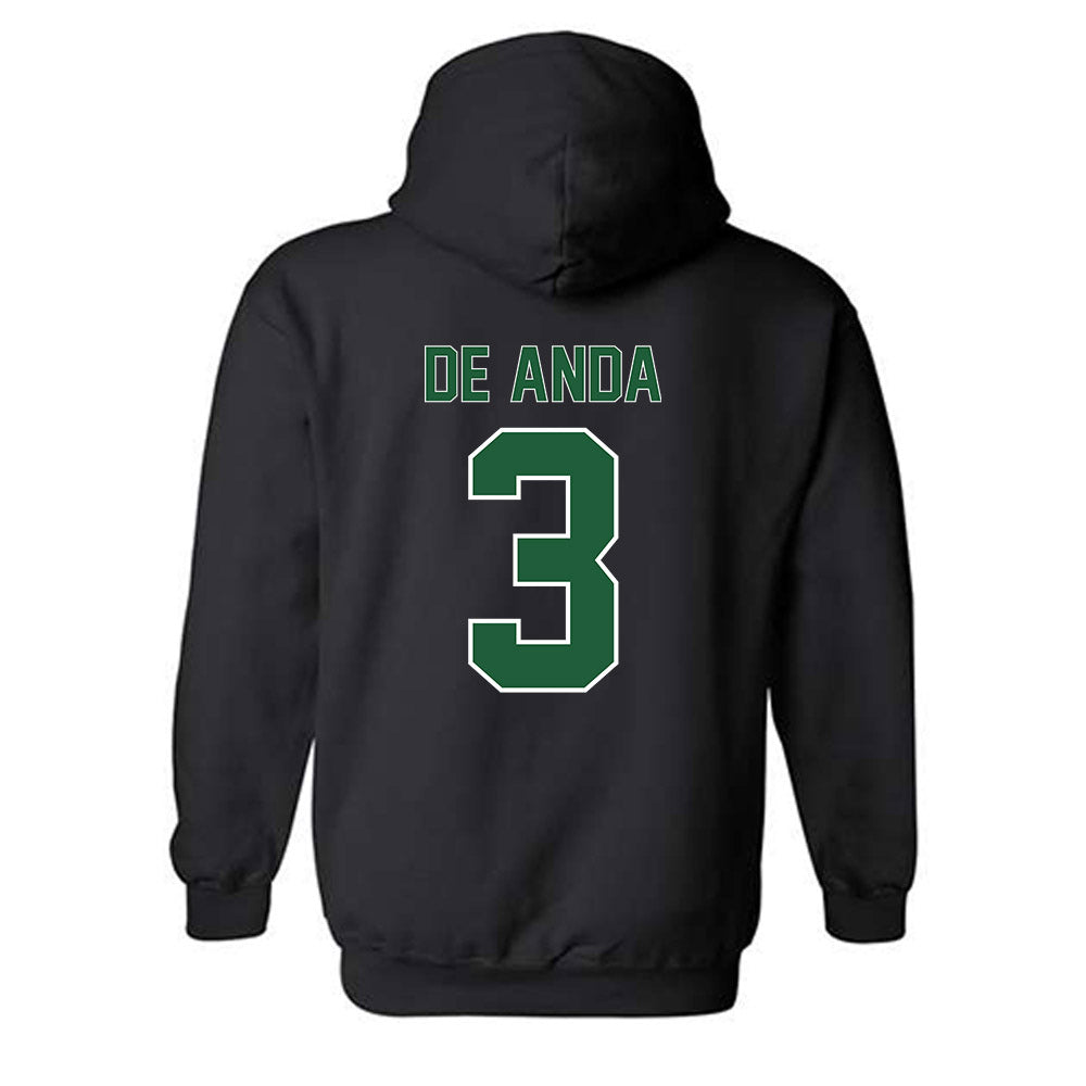 Utah Valley - NCAA Baseball : Jimmy De Anda - Classic Fashion Shersey Hooded Sweatshirt-1