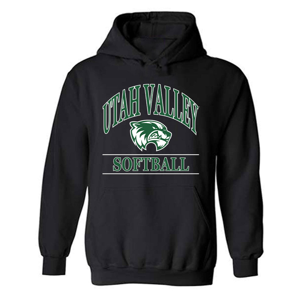Utah Valley - NCAA Softball : Amber Rodriguez - Classic Fashion Shersey Hooded Sweatshirt-0