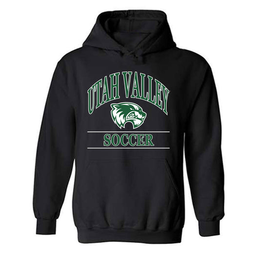 Utah Valley - NCAA Men's Soccer : Jose Luis Martin Montealegre - Classic Fashion Shersey Hooded Sweatshirt-0