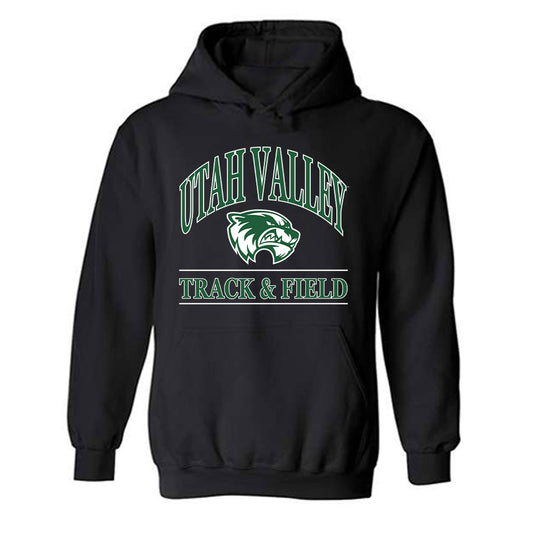 Utah Valley - NCAA Women's Track & Field : Tylee Davis - Classic Fashion Shersey Hooded Sweatshirt-0