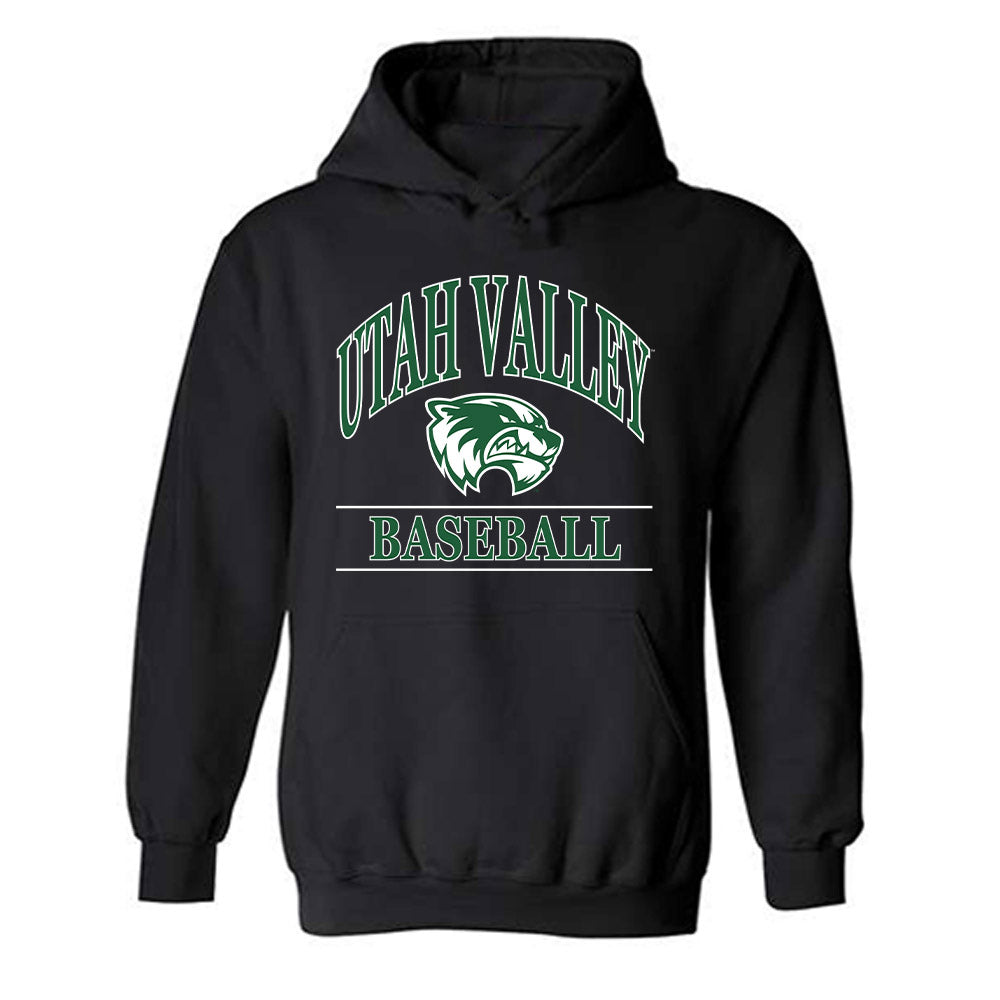 Utah Valley - NCAA Baseball : Jimmy De Anda - Classic Fashion Shersey Hooded Sweatshirt-0