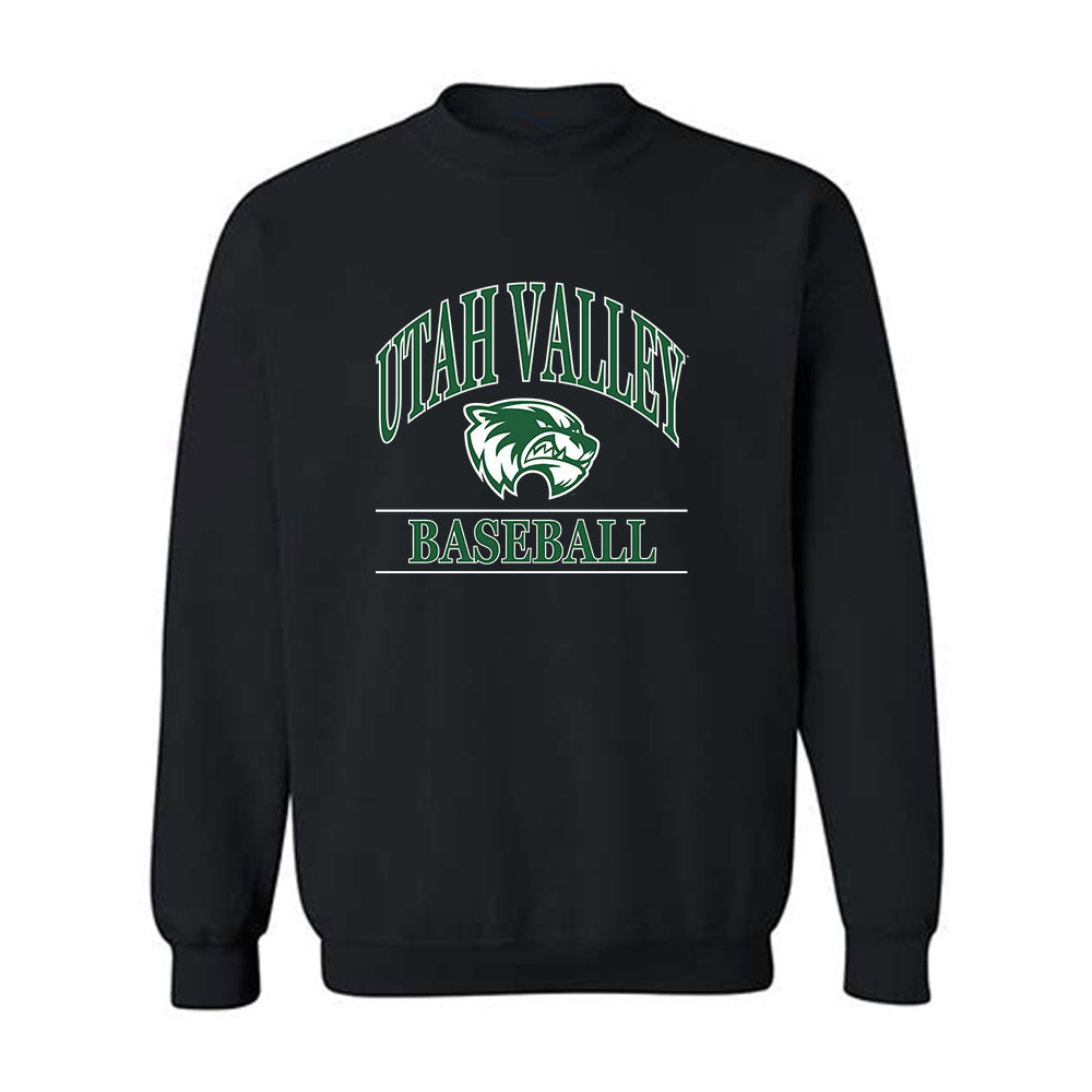 Utah Valley - NCAA Baseball : Joseph Barnhardt - Classic Fashion Shersey Crewneck Sweatshirt-0