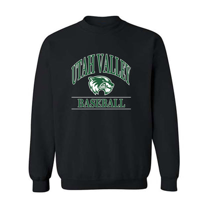 Utah Valley - NCAA Baseball : Jimmy De Anda - Classic Fashion Shersey Crewneck Sweatshirt-0