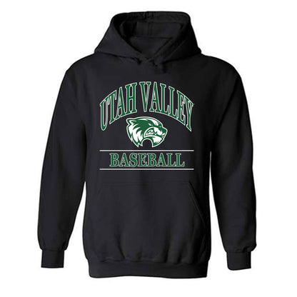 Utah Valley - NCAA Baseball : Franky Lopez - Classic Fashion Shersey Hooded Sweatshirt-0