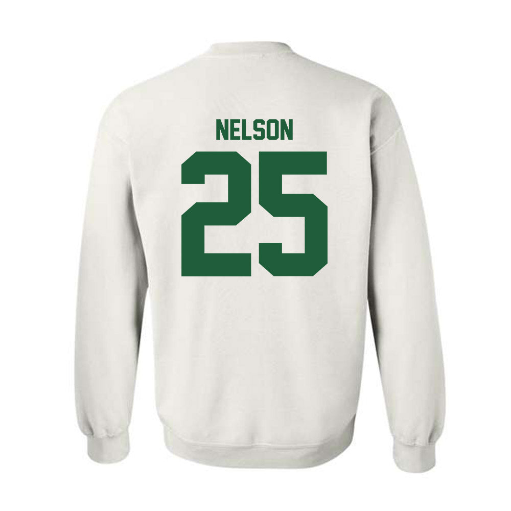Utah Valley - NCAA Women's Basketball : Halle Nelson - Classic Fashion Shersey Crewneck Sweatshirt-1