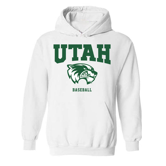 Utah Valley - NCAA Baseball : Sawyer Wickstrom - Classic Fashion Shersey Hooded Sweatshirt-0