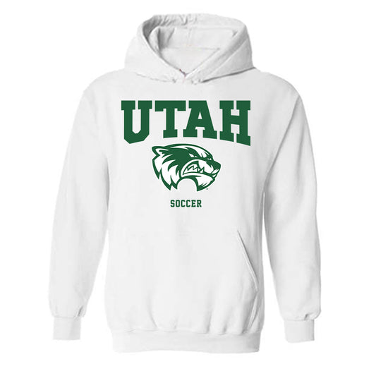 Utah Valley - NCAA Women's Soccer : Isabella Stewart - Classic Fashion Shersey Hooded Sweatshirt-0