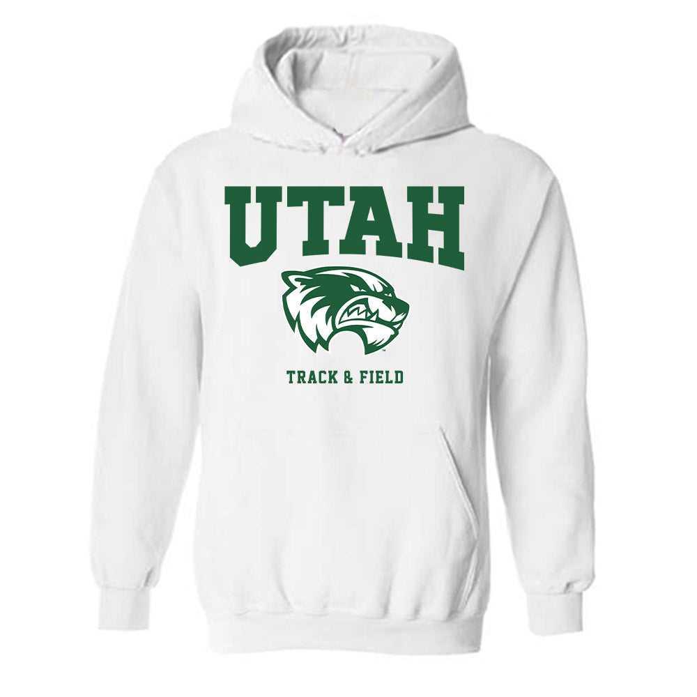 Utah Valley - NCAA Men's Track & Field : Trevor Hill - Classic Fashion Shersey Hooded Sweatshirt-0