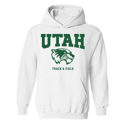 Utah Valley - NCAA Women's Track & Field : Karsten Deakin - Classic Fashion Shersey Hooded Sweatshirt-0