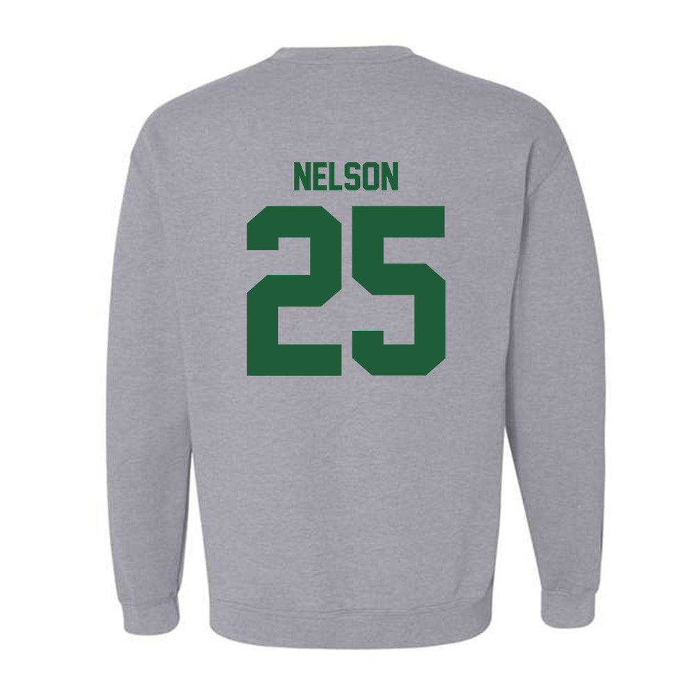 Utah Valley - NCAA Women's Basketball : Halle Nelson - Classic Fashion Shersey Crewneck Sweatshirt-1