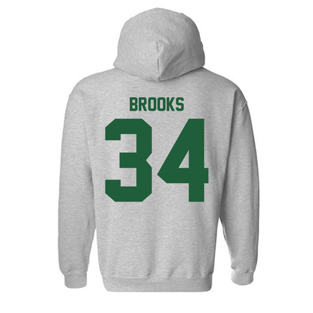Utah Valley - NCAA Men's Soccer : Riley Brooks - Classic Fashion Shersey Hooded Sweatshirt-1