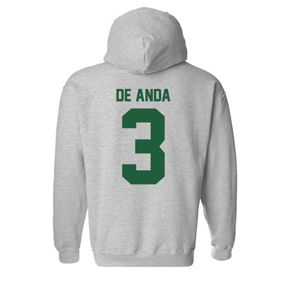 Utah Valley - NCAA Baseball : Jimmy De Anda - Classic Fashion Shersey Hooded Sweatshirt-1