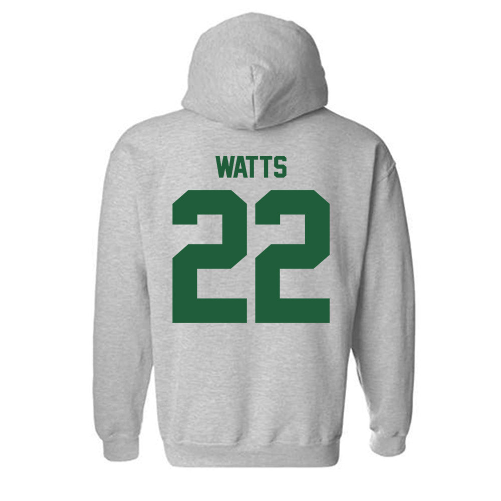 Utah Valley - NCAA Softball : Kahikina Watts - Classic Fashion Shersey Hooded Sweatshirt-1