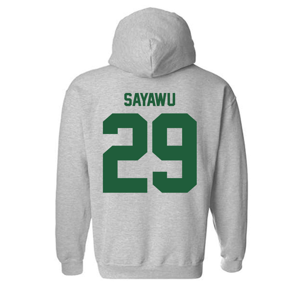 Utah Valley - NCAA Men's Soccer : Sharif Sayawu - Classic Fashion Shersey Hooded Sweatshirt-1