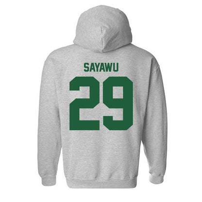 Utah Valley - NCAA Men's Soccer : Sharif Sayawu - Classic Fashion Shersey Hooded Sweatshirt-1