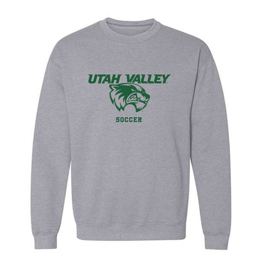 Utah Valley - NCAA Women's Soccer : elle young - Classic Fashion Shersey Crewneck Sweatshirt-0