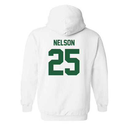Utah Valley - NCAA Women's Basketball : Halle Nelson - Classic Shersey Hooded Sweatshirt-1