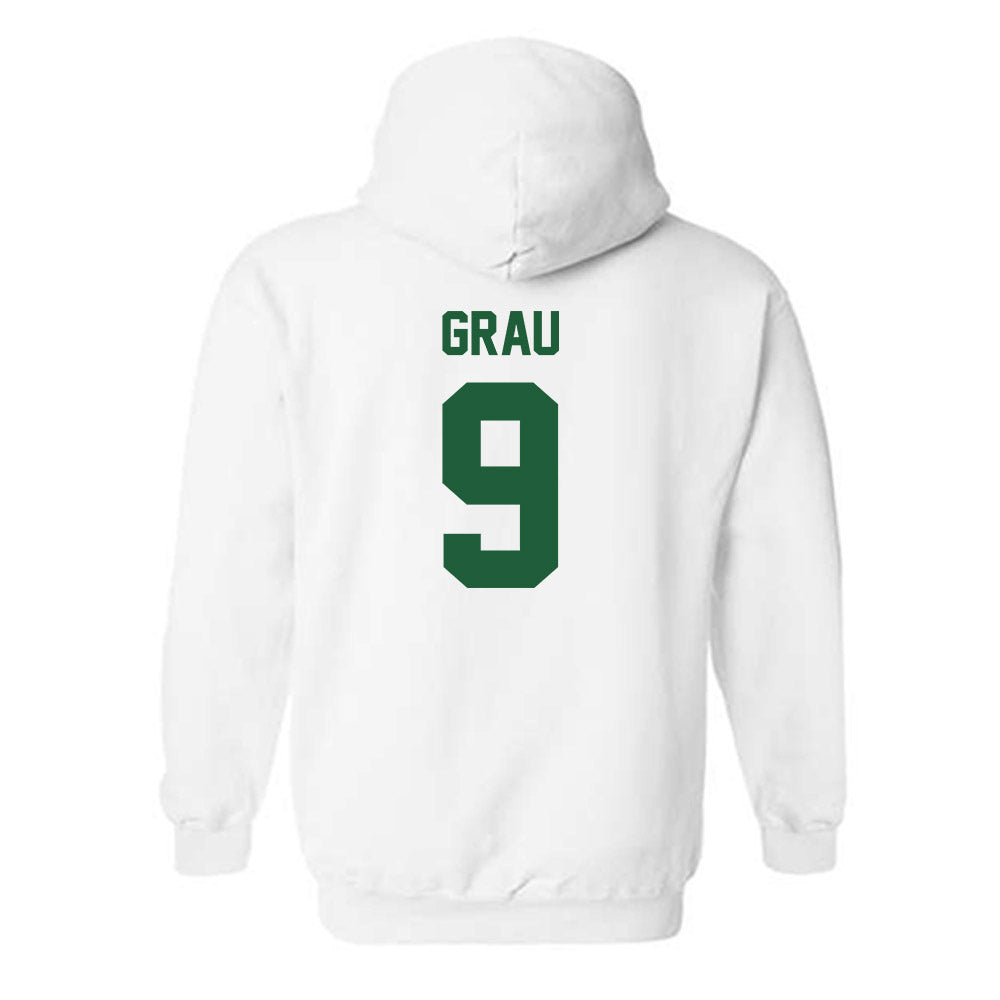 Utah Valley - NCAA Men's Soccer : nil Grau - Classic Shersey Hooded Sweatshirt-1