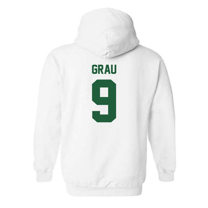 Utah Valley - NCAA Men's Soccer : nil Grau - Classic Shersey Hooded Sweatshirt-1