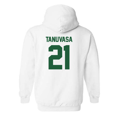 Utah Valley - NCAA Women's Basketball : Naia Tanuvasa - Classic Shersey Hooded Sweatshirt-1