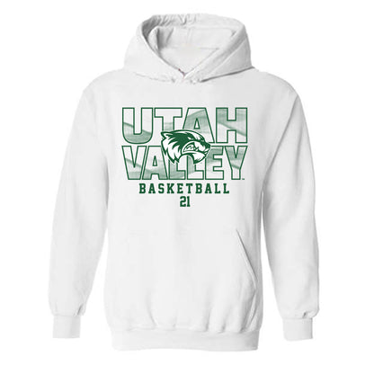 Utah Valley - NCAA Women's Basketball : Naia Tanuvasa - Classic Shersey Hooded Sweatshirt-0