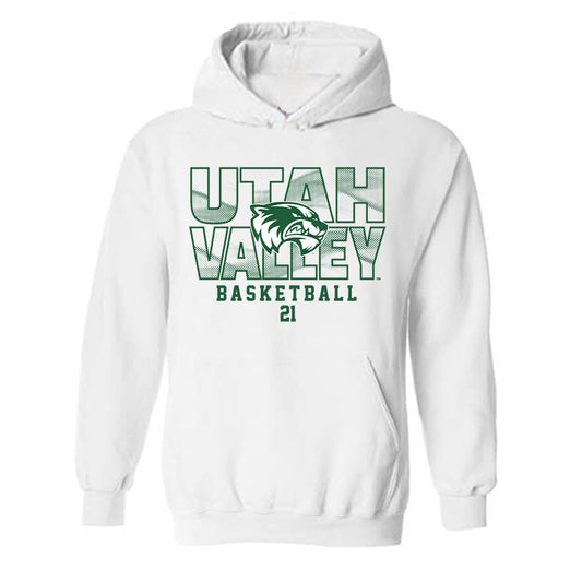 Utah Valley - NCAA Women's Basketball : Naia Tanuvasa - Classic Shersey Hooded Sweatshirt-0