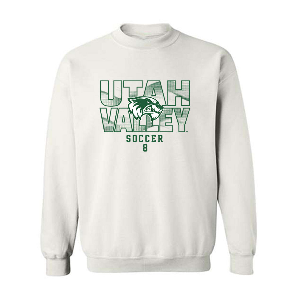 Utah Valley - NCAA Men's Soccer : Mason Abdella - Classic Shersey Crewneck Sweatshirt-0