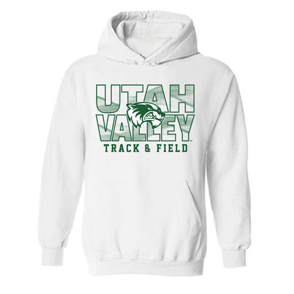 Utah Valley - NCAA Women's Track & Field : Karsten Deakin - Classic Shersey Hooded Sweatshirt-0