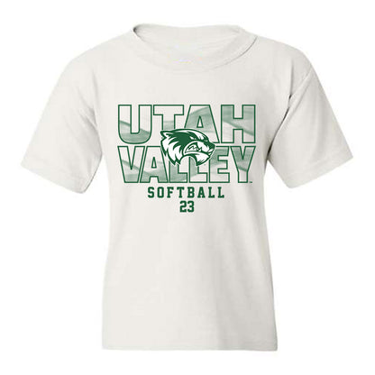 Utah Valley - NCAA Softball : Megan Gibbs - Classic Shersey Youth T-Shirt-0