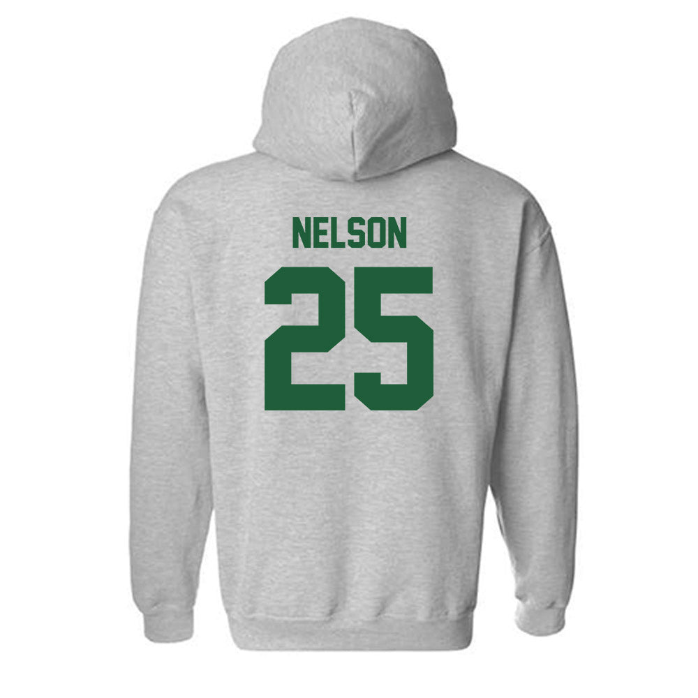 Utah Valley - NCAA Women's Basketball : Halle Nelson - Classic Shersey Hooded Sweatshirt-1