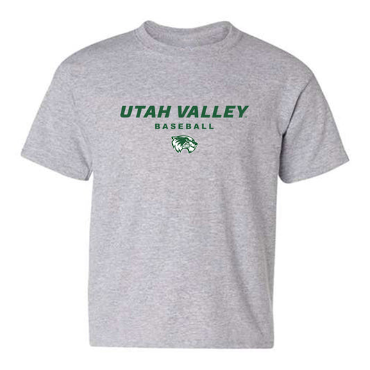 Utah Valley - NCAA Baseball : Hunter Lutman - Classic Shersey Youth T-Shirt-0