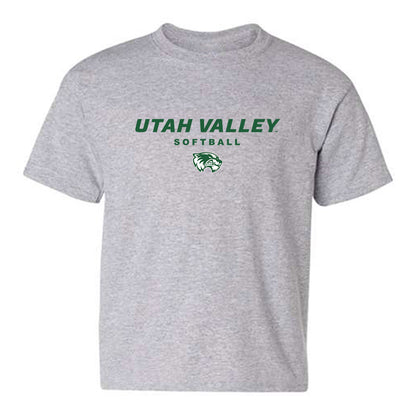 Utah Valley - NCAA Softball : Kahikina Watts - Classic Shersey Youth T-Shirt-0