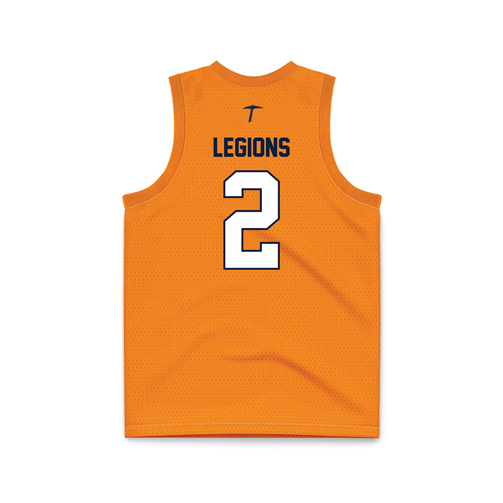 UTEP - NCAA Women's Basketball : Sirviva Legions - Orange Basketball Jersey-1