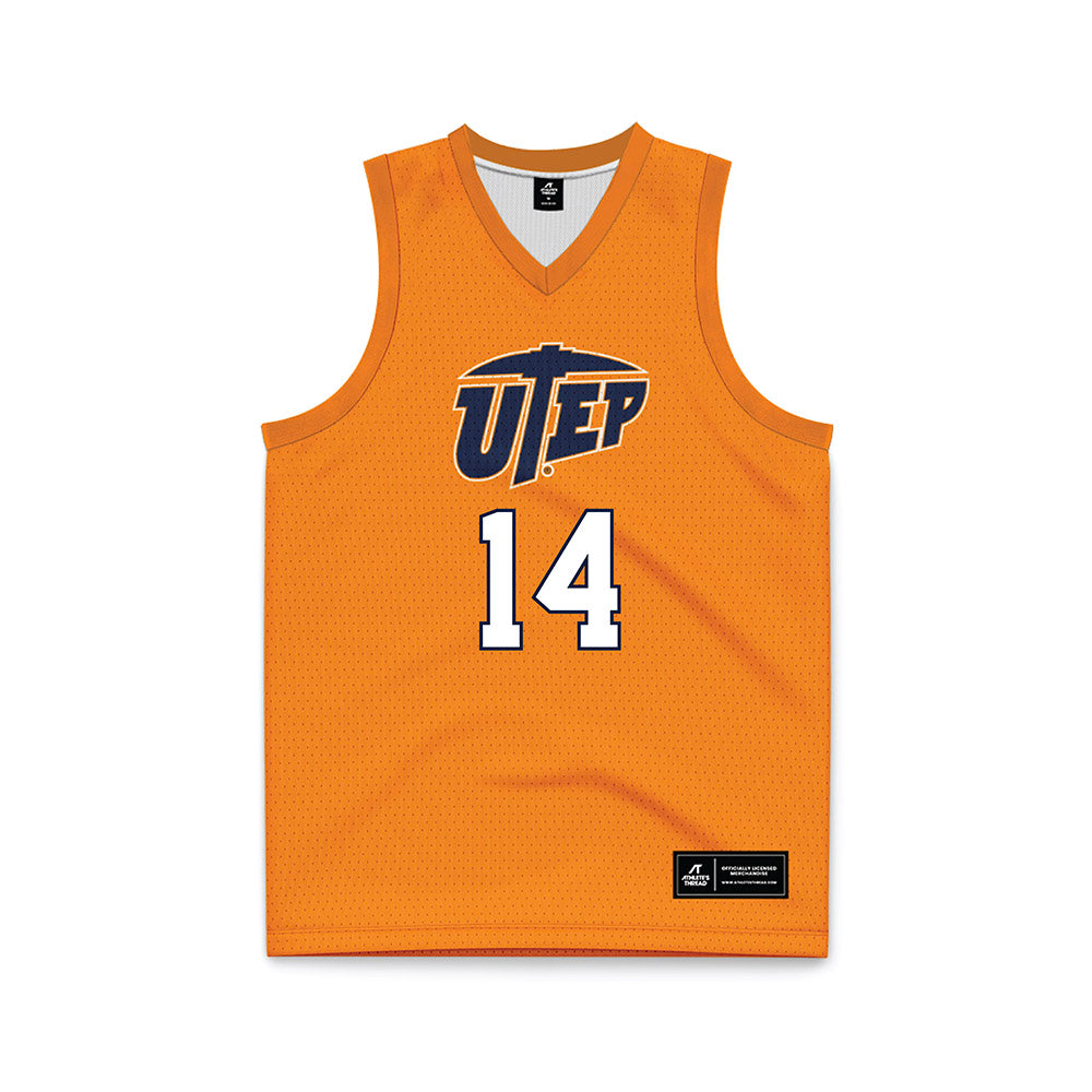 UTEP - NCAA Women's Basketball : Tatiana Collazo - Orange Basketball Jersey-0