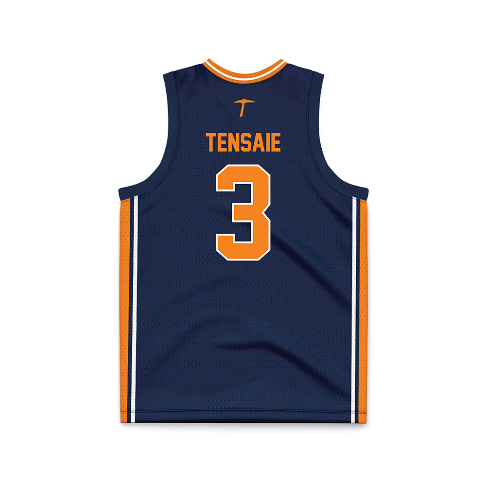 UTEP - NCAA Women's Basketball : Ivane Tensaie - Blue Basketball Jersey-1