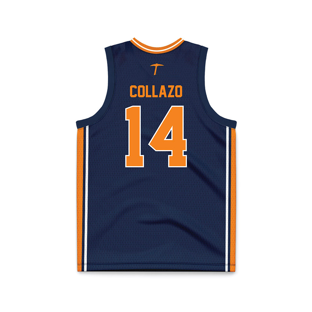 UTEP - NCAA Women's Basketball : Tatiana Collazo - Blue Basketball Jersey-1