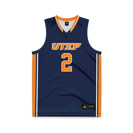 UTEP - NCAA Women's Basketball : Sirviva Legions - Blue Basketball Jersey-0