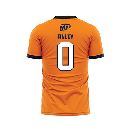 UTEP - NCAA Women's Soccer : Savanah Finley - Orange Soccer Jersey-1