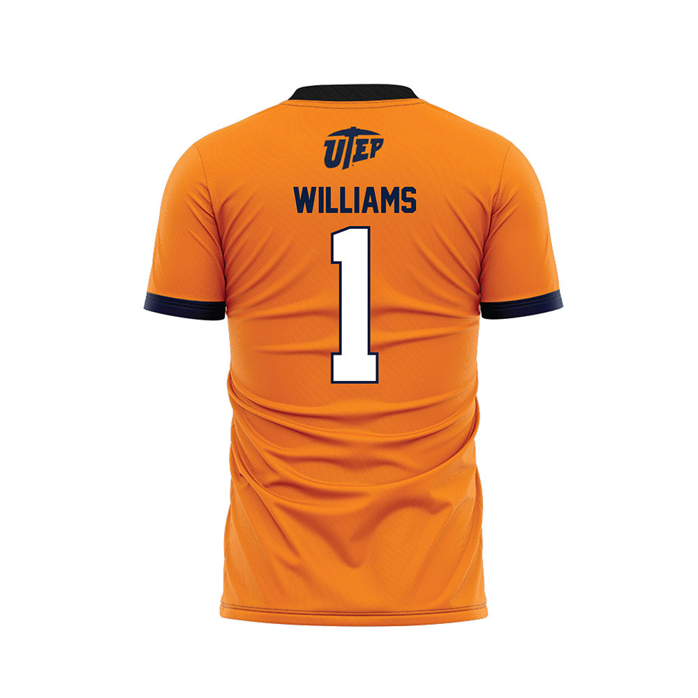 UTEP - NCAA Women's Soccer : Sydney Williams - Orange Soccer Jersey